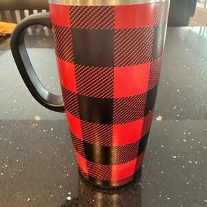 Buffalo Check Red and Black Mug